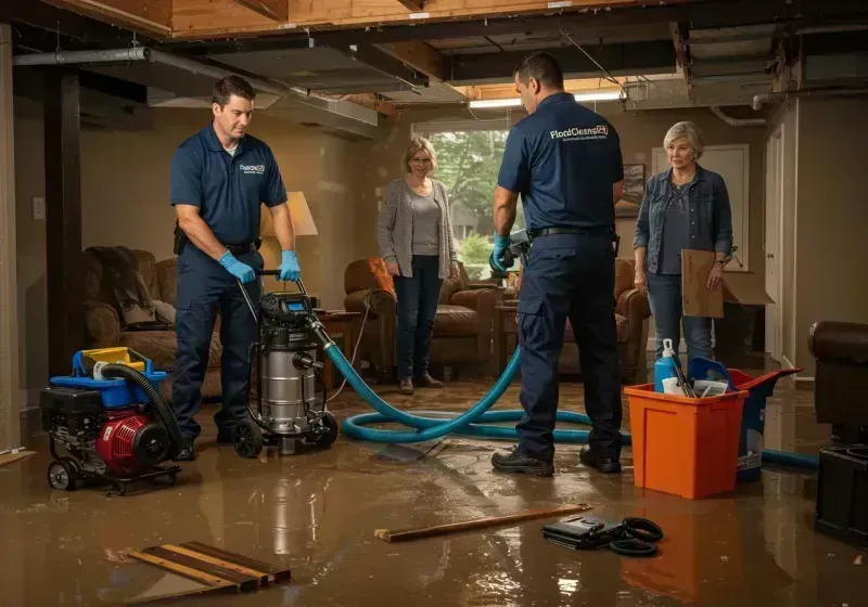 Basement Water Extraction and Removal Techniques process in Bedford, IN