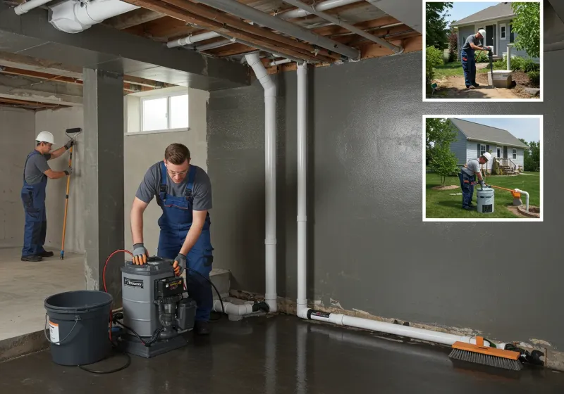 Basement Waterproofing and Flood Prevention process in Bedford, IN